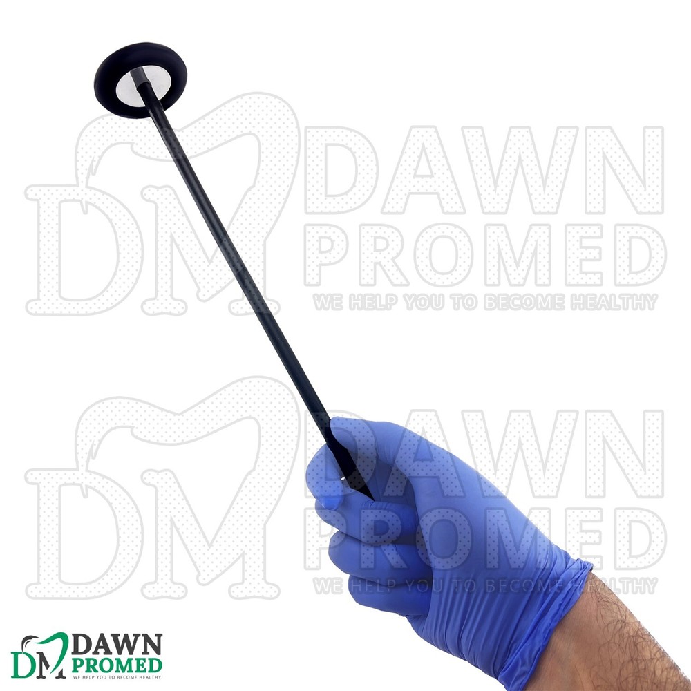 Queen Square Neurological Reflex Hammer Black 9" Short Plastic Handle Diagnostic