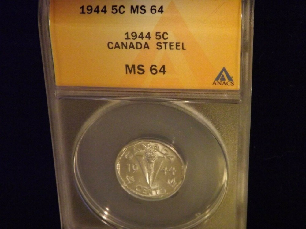 1944   5C      CANADA        ANACS MS 64