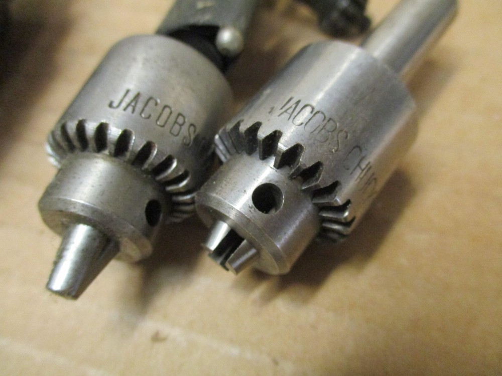 Jacobs Albrecht Drill Chucks Machinist Tool Maker Used