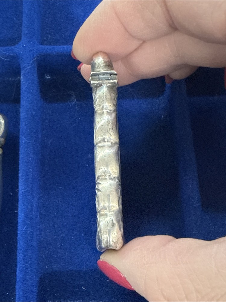 Antique Sterling Silver match safe