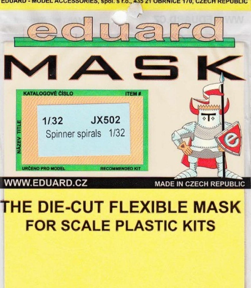 Eduard Mask 1/32 Spinner Spirals jx 502