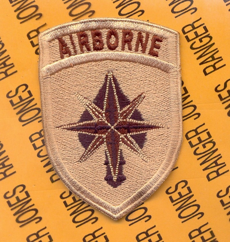 USA Element Special Operations Command North SOCNORTH Airborne patch Desert DCU