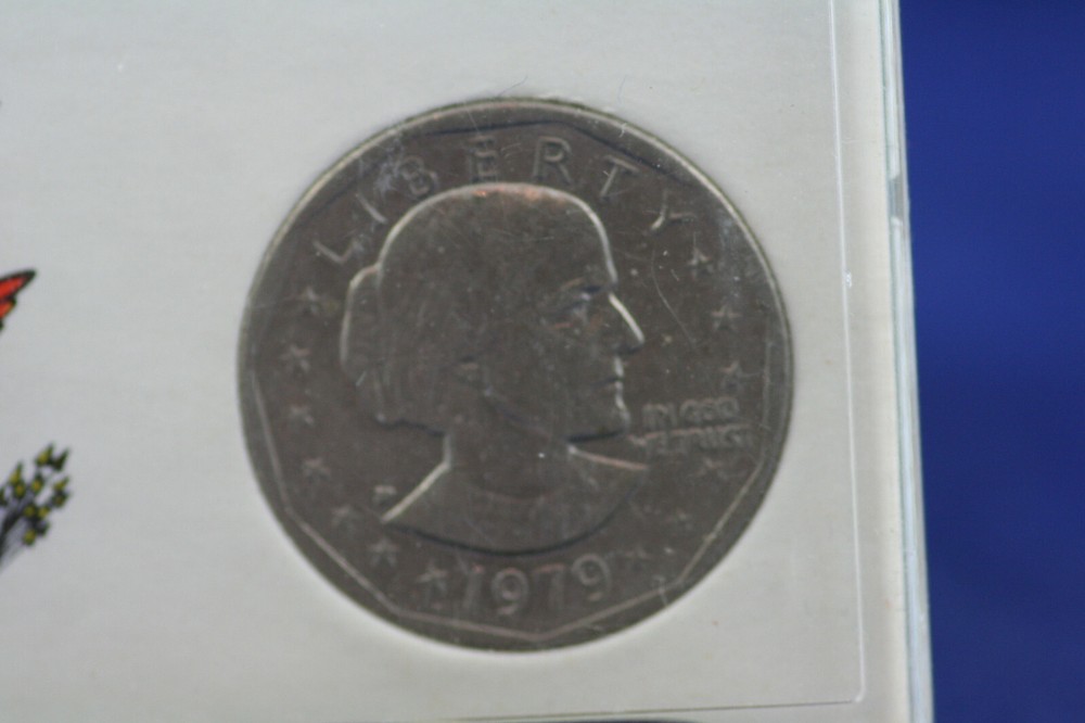 1979 P Susan B Anthony Dollar in Plastic Case