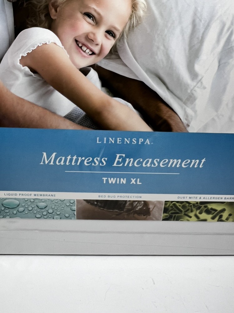 Linenspa Premium Smooth Fabric Mattress Protector - Waterproof - TwinXL