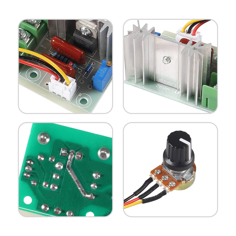 4X 2000W AC 50-220V High Power Voltage Regulator Motor Speed Controller Modules