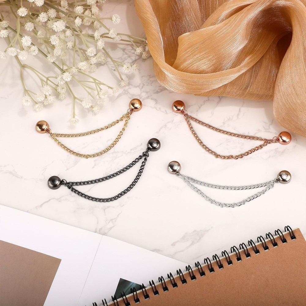 4pcs Magnetic Clothing Clips, Multi-Function