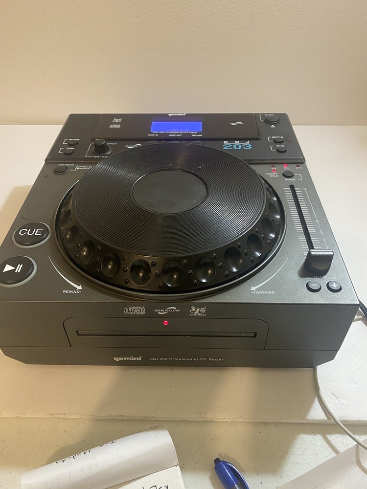 Gemini CDJ-203 Professional CD Player Parts