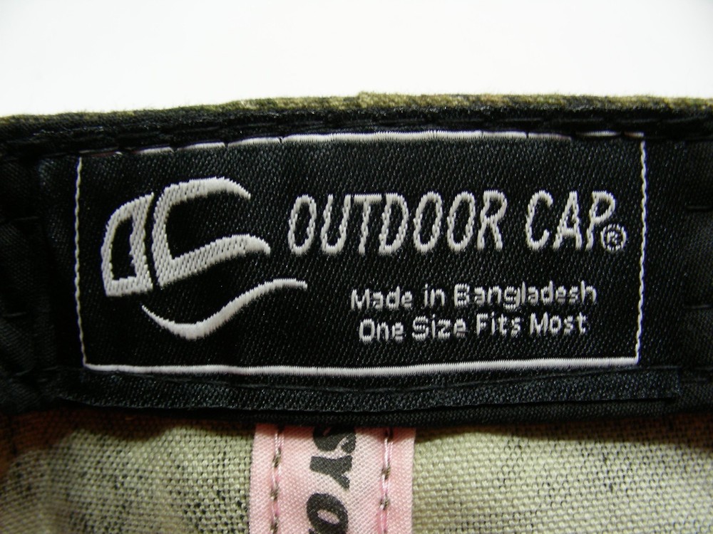 MOSSY OAK - PINK & CAMO - ONE SIZE ADJUSTABLE STRAPBACK BALL CAP HAT!