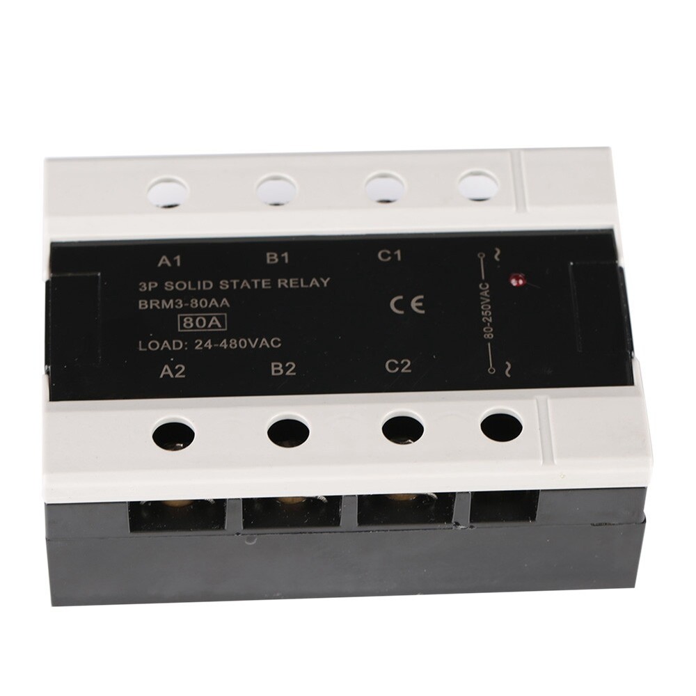 Load 24-480VAC Three Phase State Relay BRM3-80AA