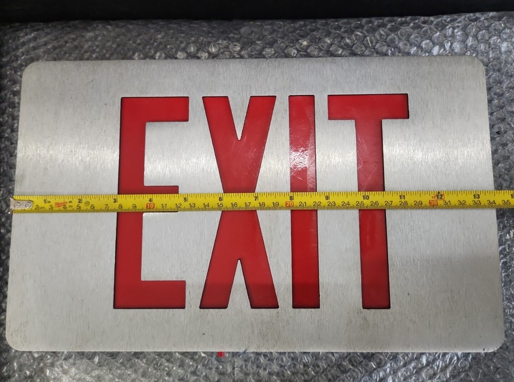 🆕️ SURE-LITES CAX717000R EXIT LIGHT ⚡️🇺🇸 SHIP+WARRANTY