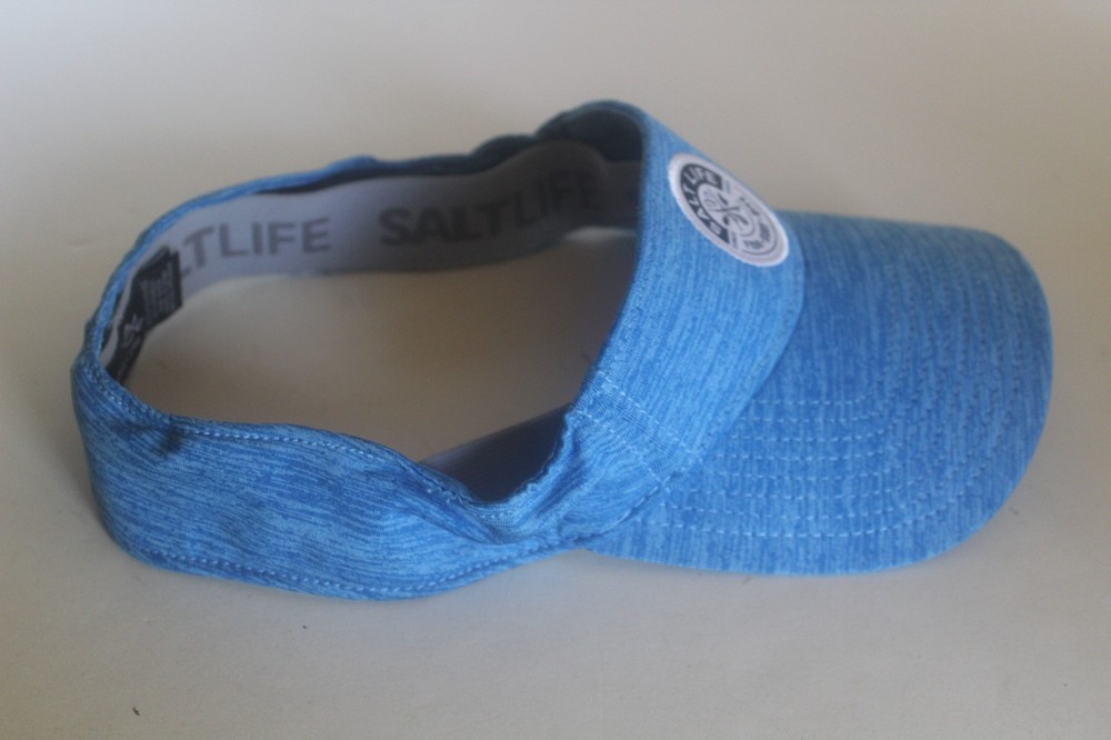 Salt Life Fish Surf Dive Blue Visor Hat