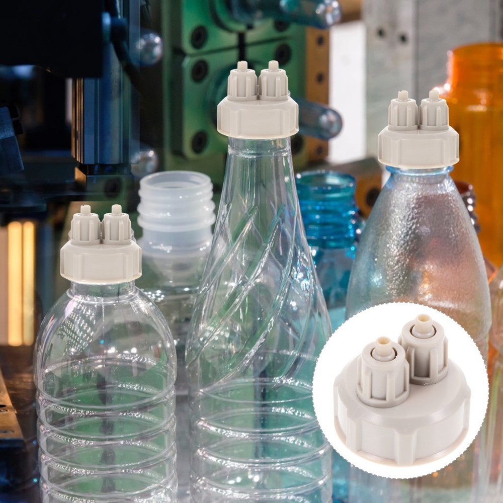 2 Pcs Bottle Cap Aquarium Generator Diffuser Pump Fish Tank Accessories