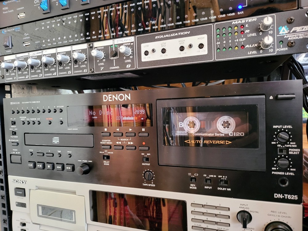 Denon DN-T625 Professional CD/Cassette Deck SERVICED READ DESCRIPTION FREE SHIP'