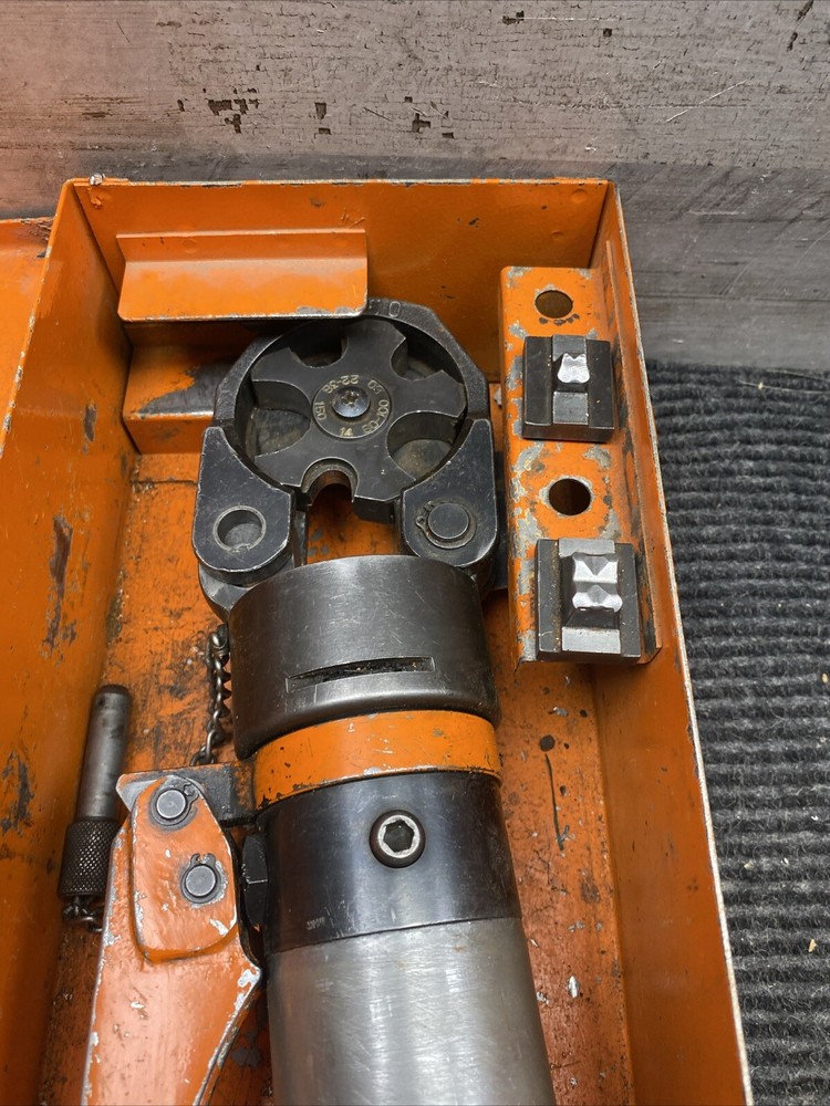 Used Ensley E-180 hydraulic crimper