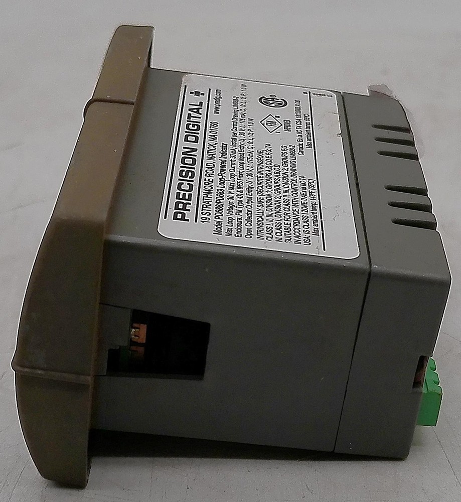 PERCISION DIGITAL PD688-0K0 LOOP-POWERED PROCESS METER
