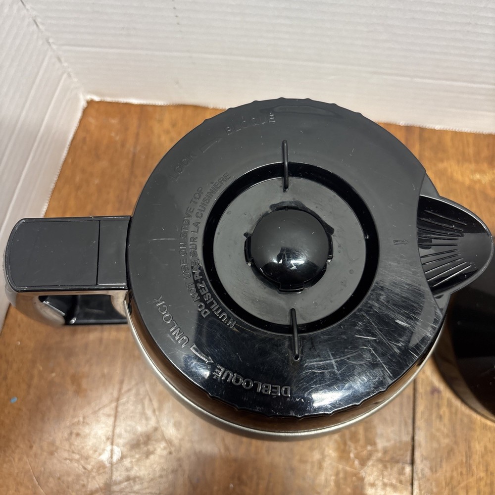 Cuisinart DCC-3850TG 12-Cup Programmable Thermal Coffeemaker Silver