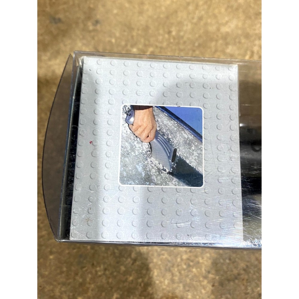 Workshop 12V Heated Ice Scraper & Hot Key Tool Silver For Winter Snow Removal