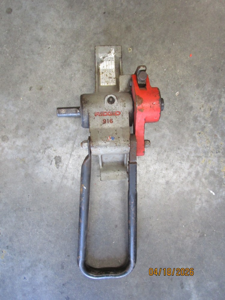 Ridgid 916 Roll Groover