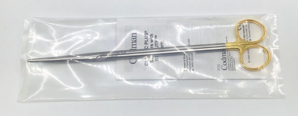 Codman 36-5070 Nelson Scissors 11" Curved - NEW