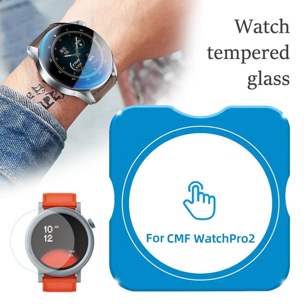 Watch Tempered Glass Screen Protector For CMF by nothing WatchPro2 A8A2