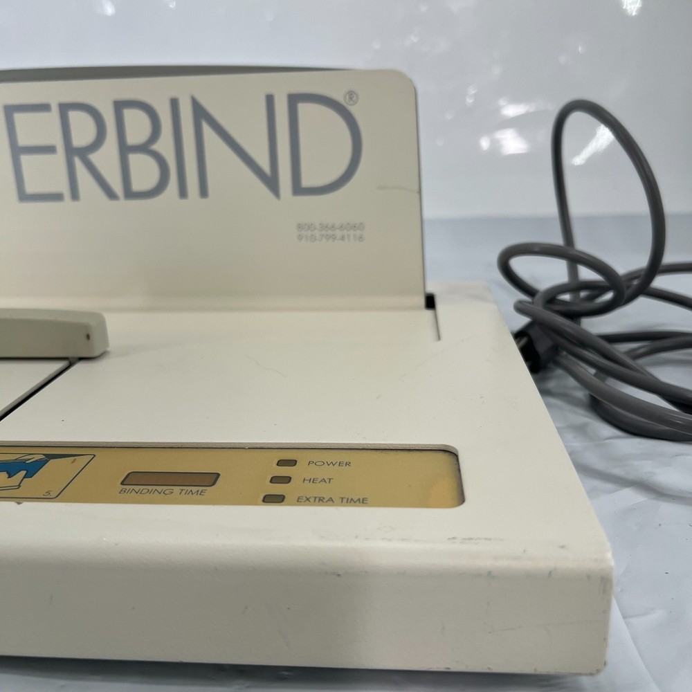 CoverBind 5000 Desktop Binding Machine w/Power Cable