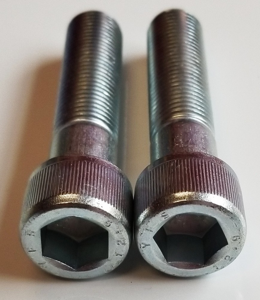 M14 - 1.50 Fine Thread Socket Head Socket Caps Screws, Grade 12.9 Zinc Plated