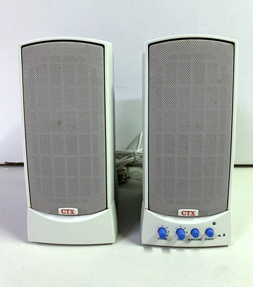 CTX Computer Speakers SCTX-80 Vintage