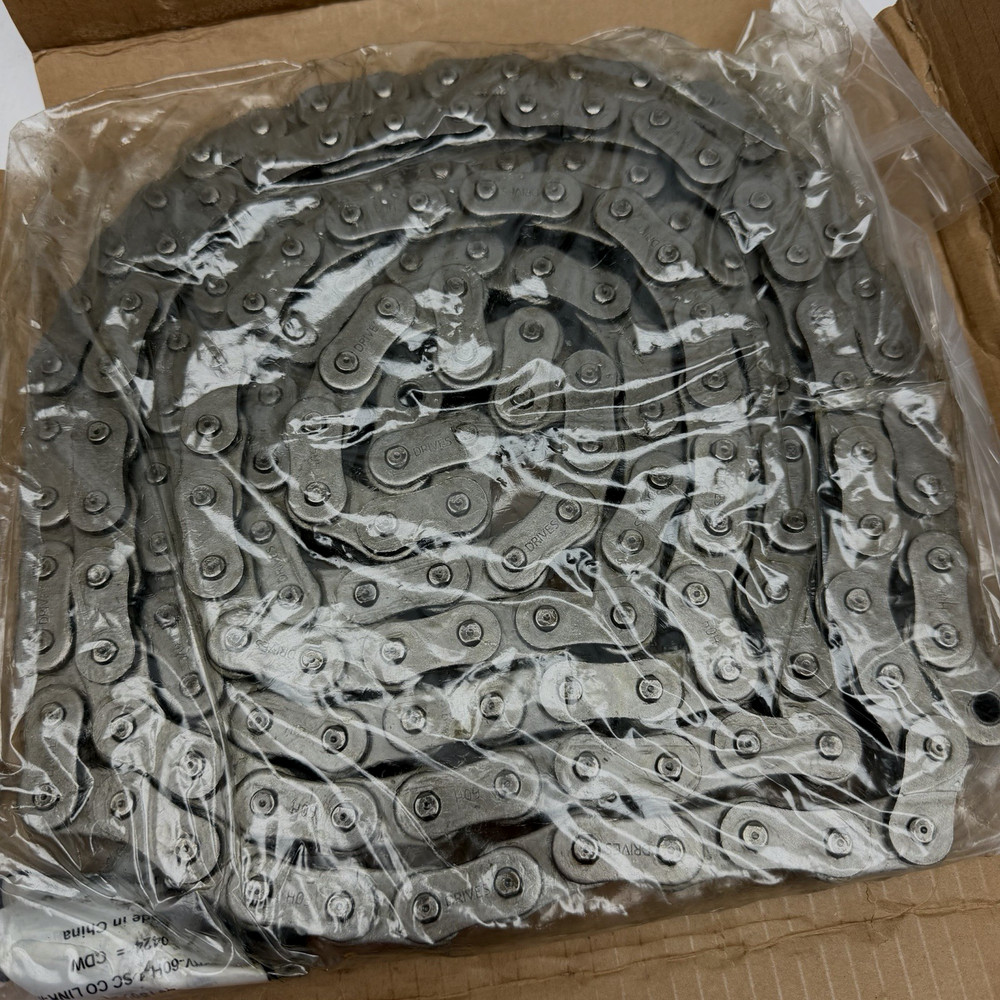A-RC60H ROLLER CHAIN, DRV-60H-1R-10FT