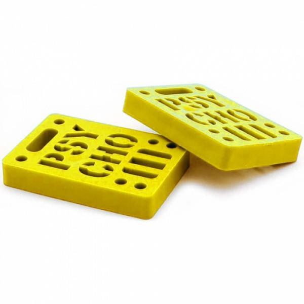 Vision Psycho Stencil Logo Dual Pattern Skateboard Risers