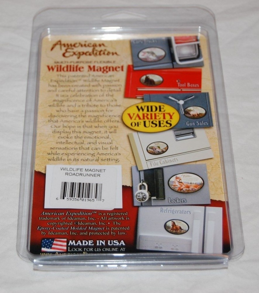 ROADRUNNER WILDLIFE MULTI-PURPOSE MAGNET