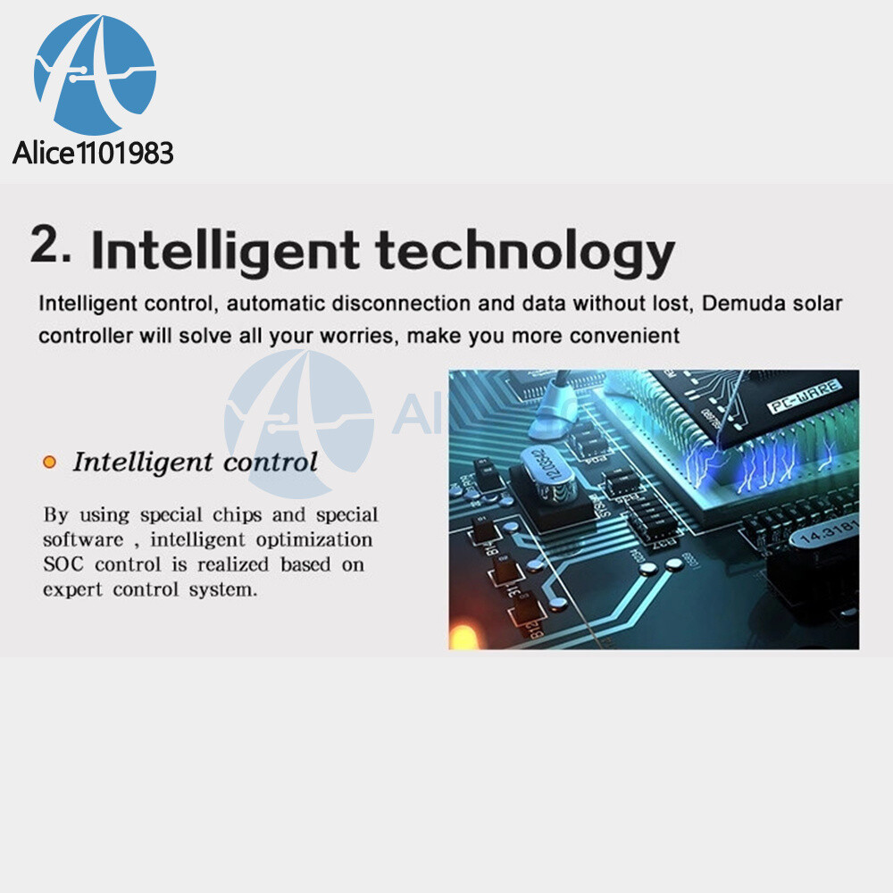 30A Solar Panel Battery Charge Controller 12V/24V LCD Regulator Auto Dual USB