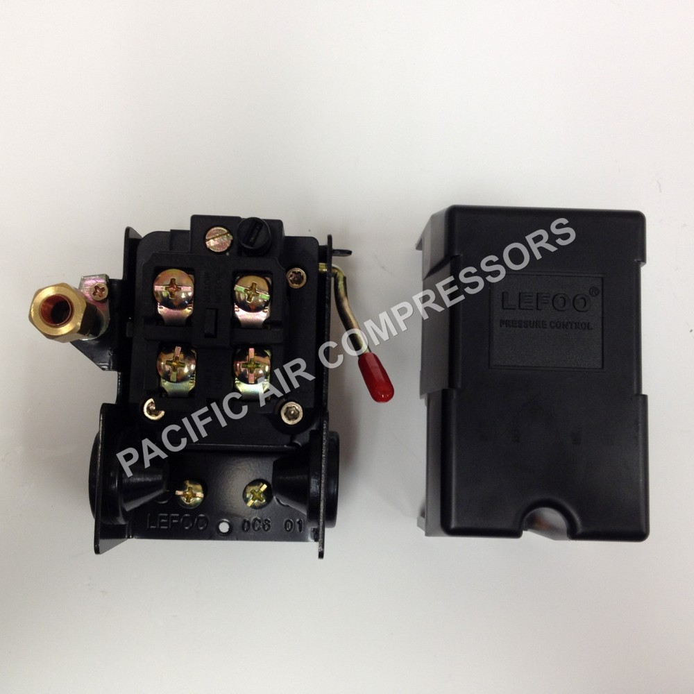 BLACK MAX  REPLACEMENT PRESSURE SWITCH. SINGLE PORT. 145 - 175 PSI
