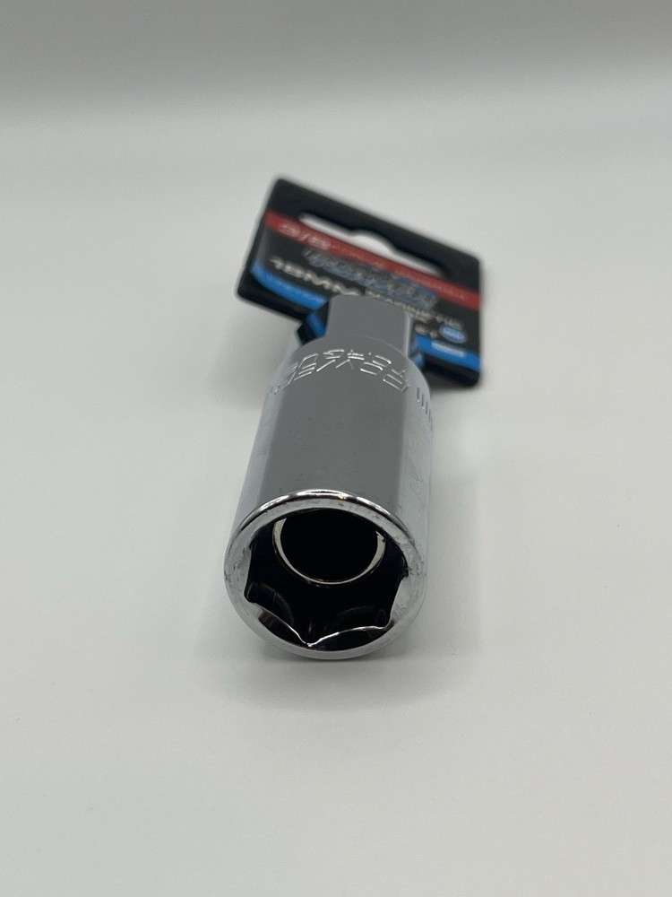 Power Torque 3/8” Drive 18mm 6-Point Magnetic Spark Plug Socket GM8564