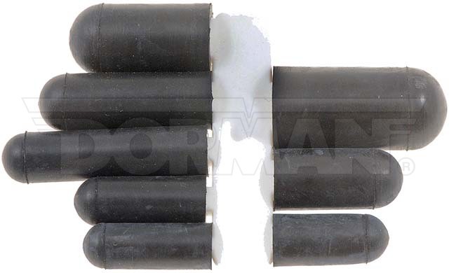 Dorman 47396 Rubber Black Vacuum Cap Assortment