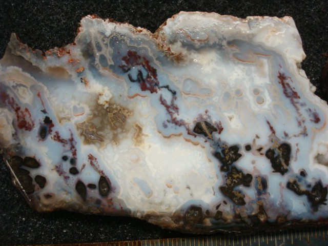 raspberry agate 2 slabs