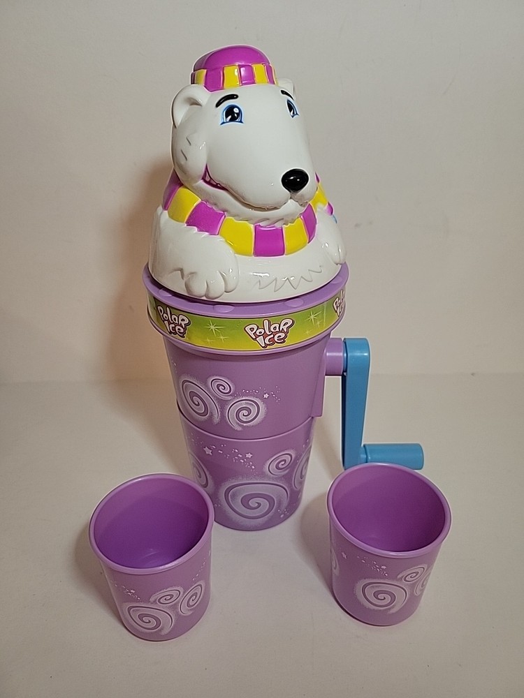 Polar Ice Snow Cone Maker 2001 Hand Crank Kids