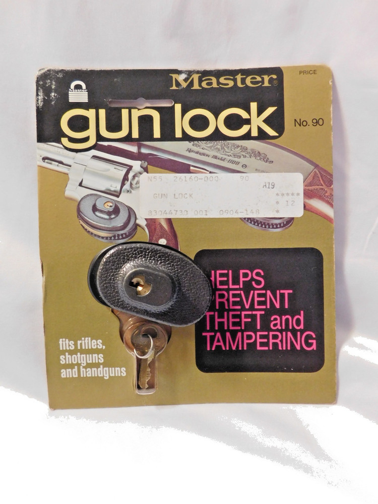 Master Gun Lock USA Made Vintage NOS