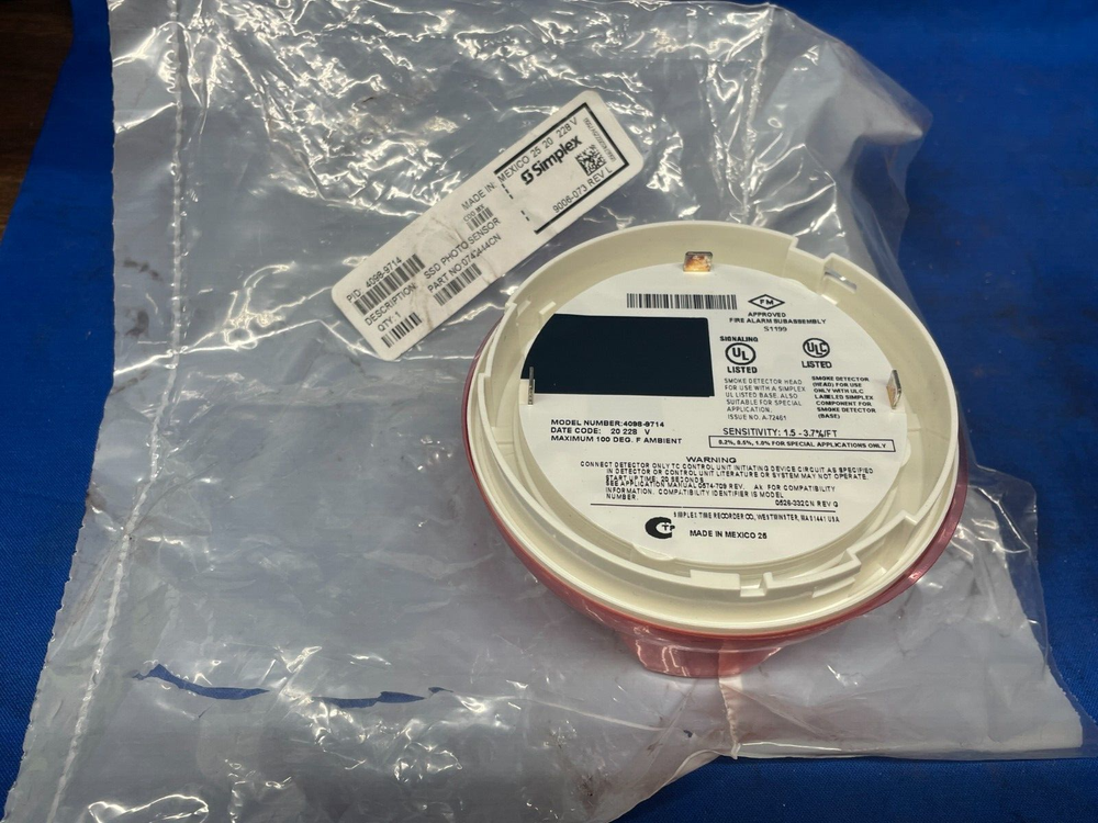 SIMPLEX SSD PHOTO SENSOR P/N: 0742444CN MODEL:4098-9714