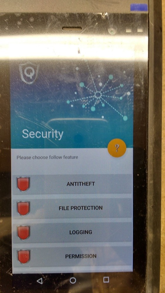 Chameleon 5R Rugged Biometric Handheld Device – Powers On