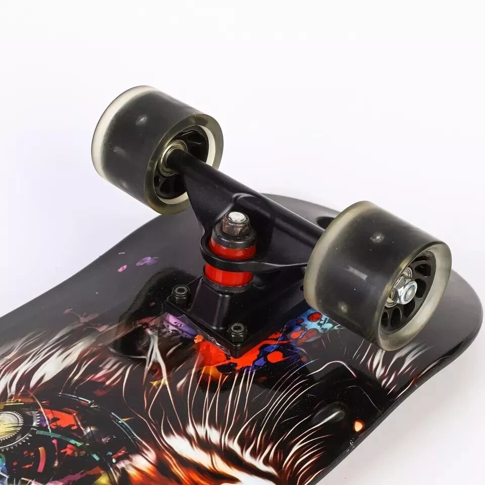 1 Pieces Skateboard Trucks Black Set