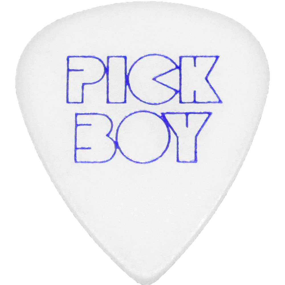 Pickboy PolyAcetal White Guitar Picks, 10-pack PB147PW
