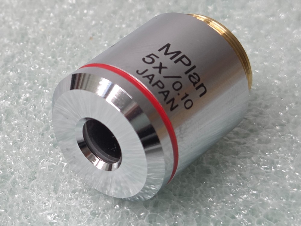 Olympus MPlan 5x/0.10 microscope objective lens