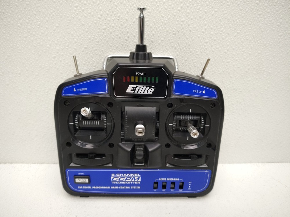 E-FLITE CCPM RC Plane / Airplane Remote Controller *AS IS / UNTESTED*