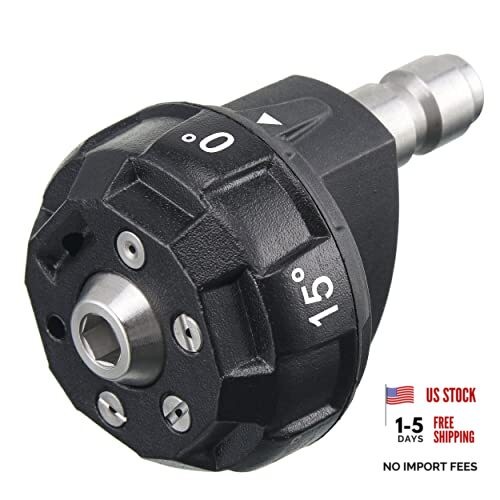 Pressure Washer Nozzle Tips, 6-in-1 Quick Changeover, Adjustable Pressure