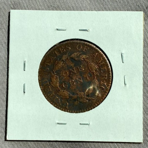 1819 Coronet Head LARGE CENT VERY NICE - FULL LIBERTY -