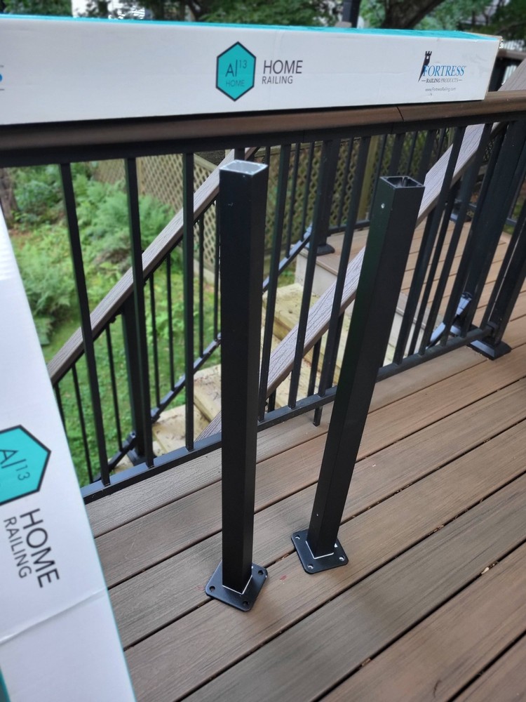 Fortress Al13 Home deck railing posts (2)