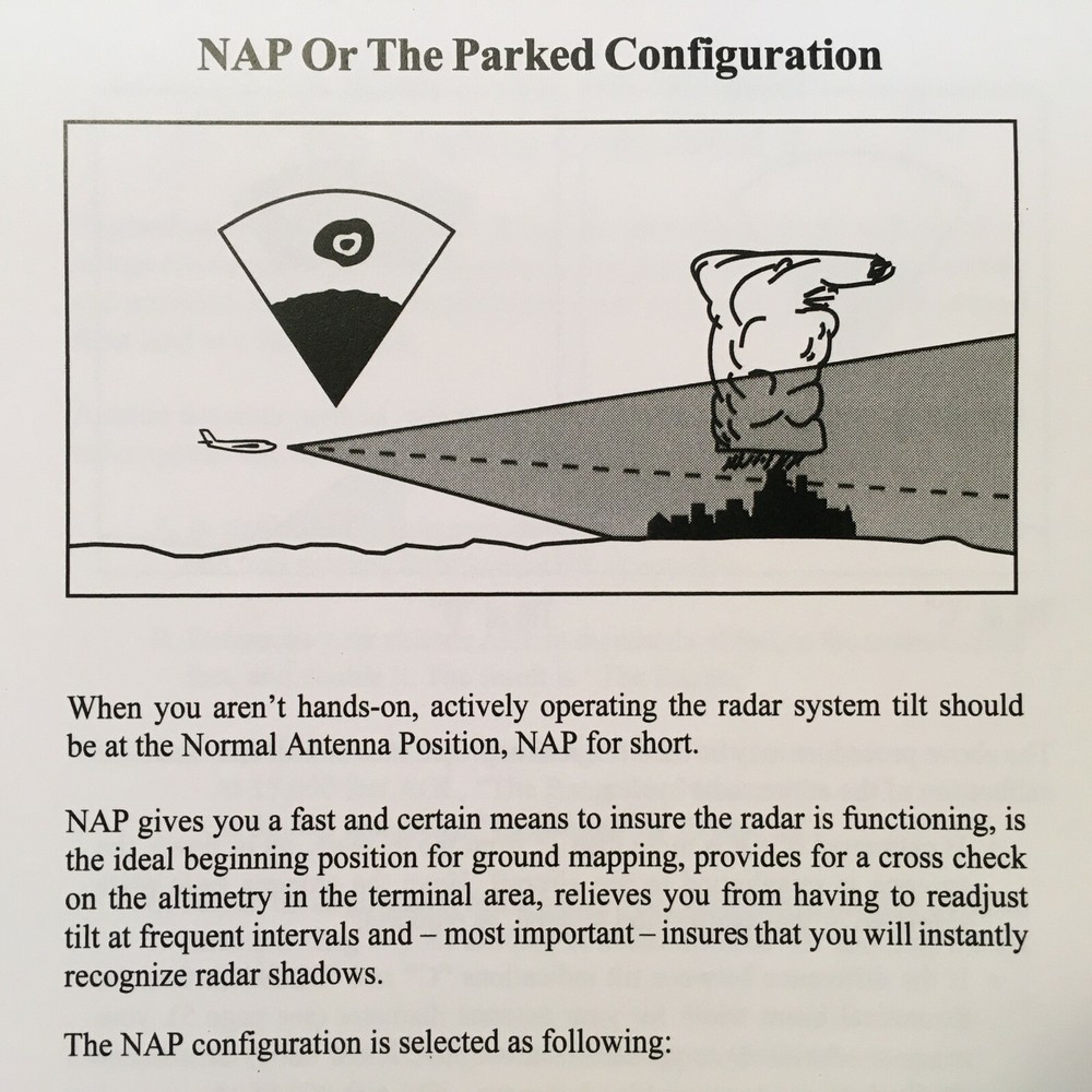 Radar Training Systems, Airborne Weather Radar Pilot's Operating Guide