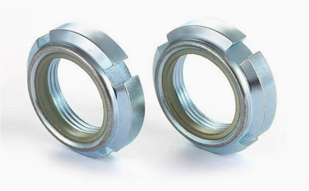 Round Slotted Nylon Insert Self-Locking Nut Select the Size