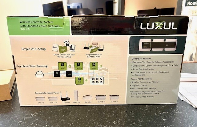 LUXUL Wireless Controller System: XWS-1310