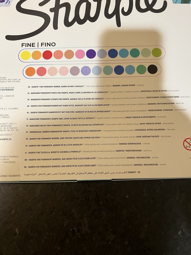 Sharpie 25-Count Limited Edition Fine Point Permanent Markers Set
